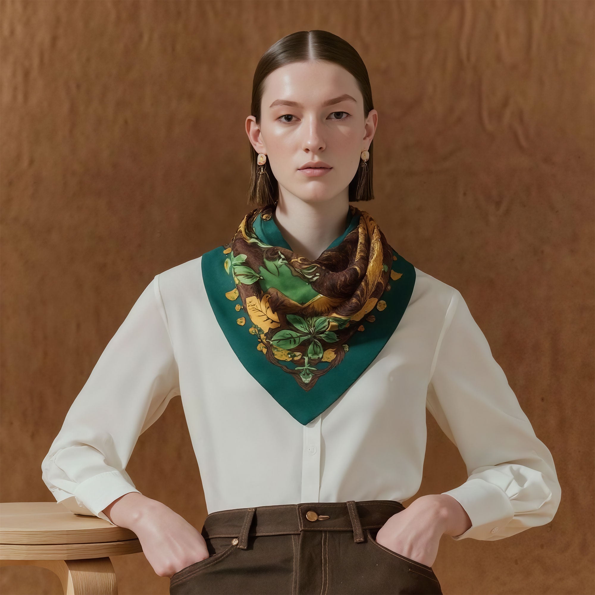 Bialowieza Forest Scarf