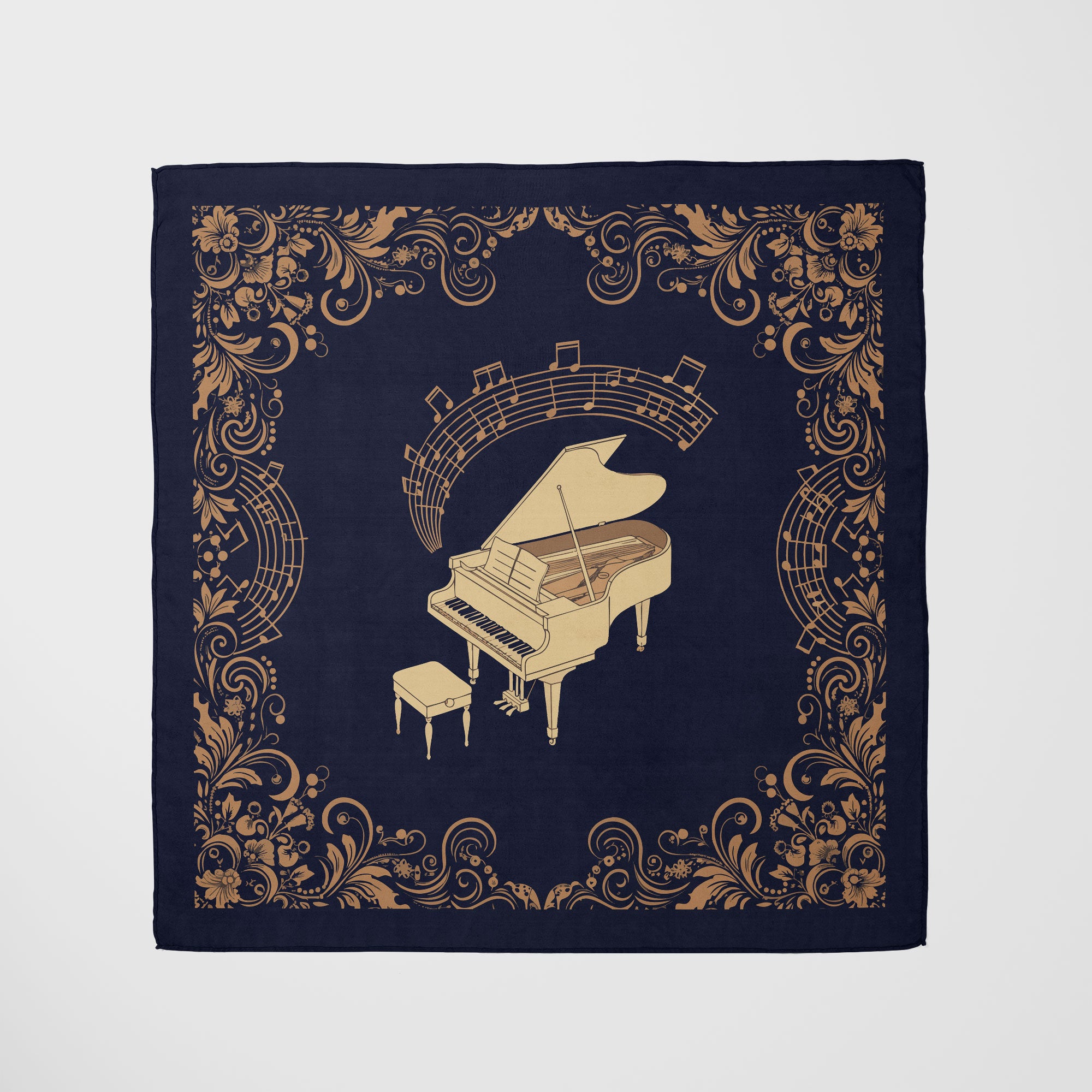 Chopin's Piano Scarf