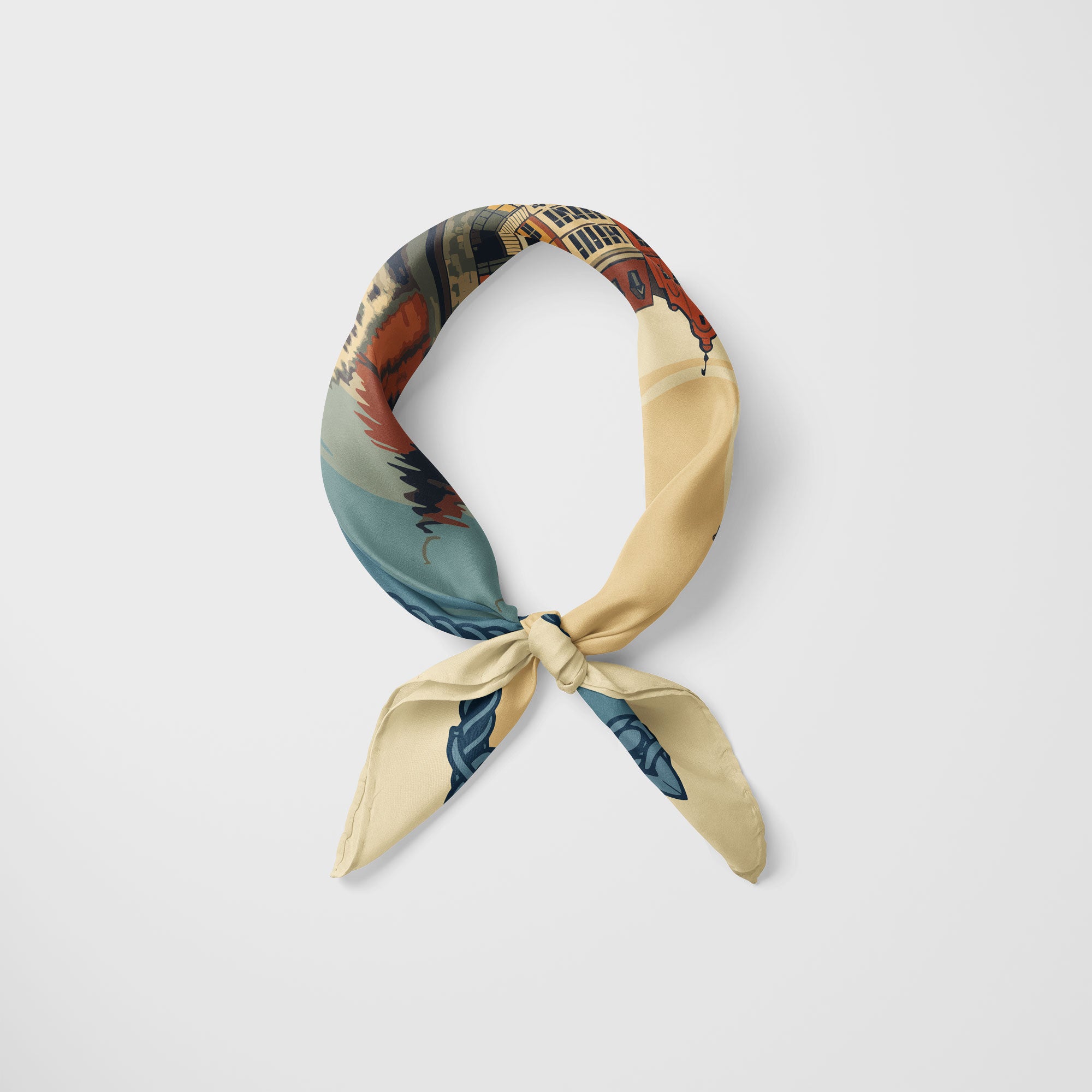 Gdansk Waterfront Scarf