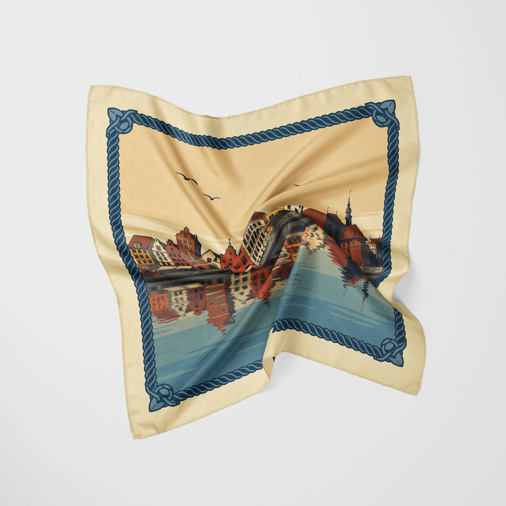Gdansk Waterfront Scarf
