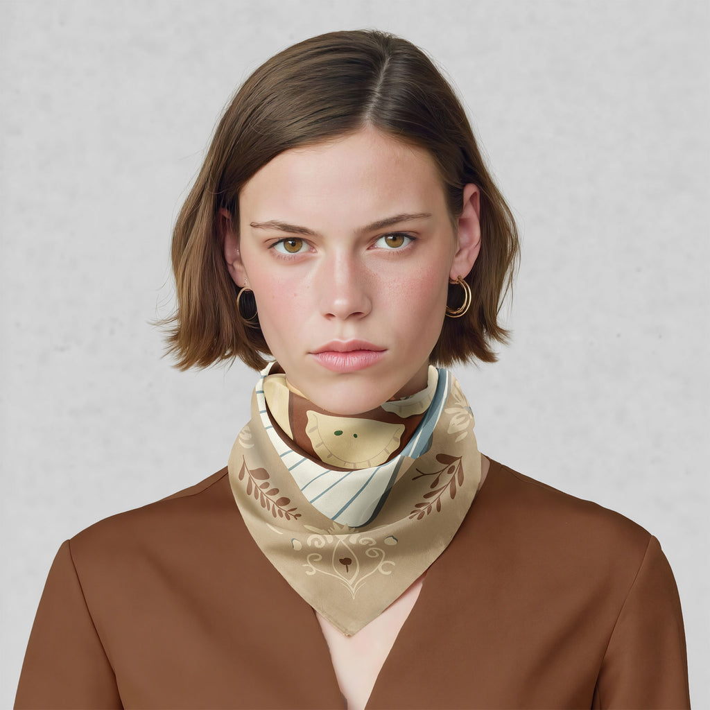 Pierogi Dumplings Scarf
