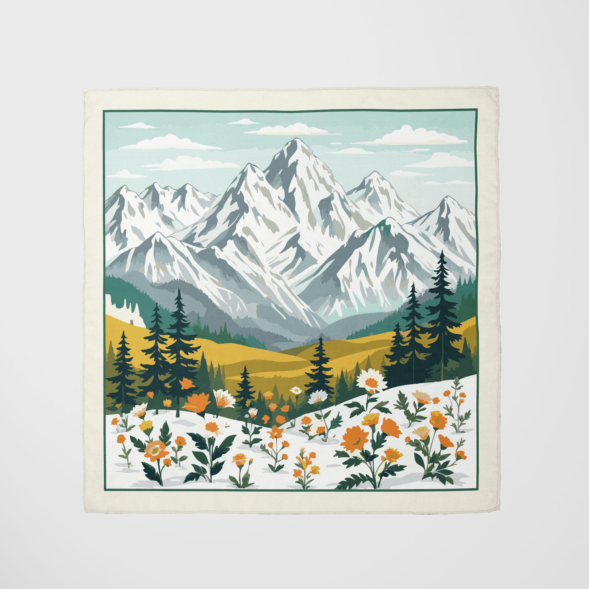 Tatra Mountains Scarf