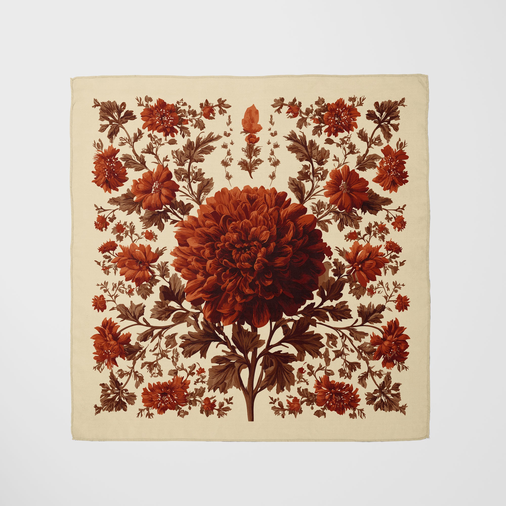 The Floral Symphony Scarf