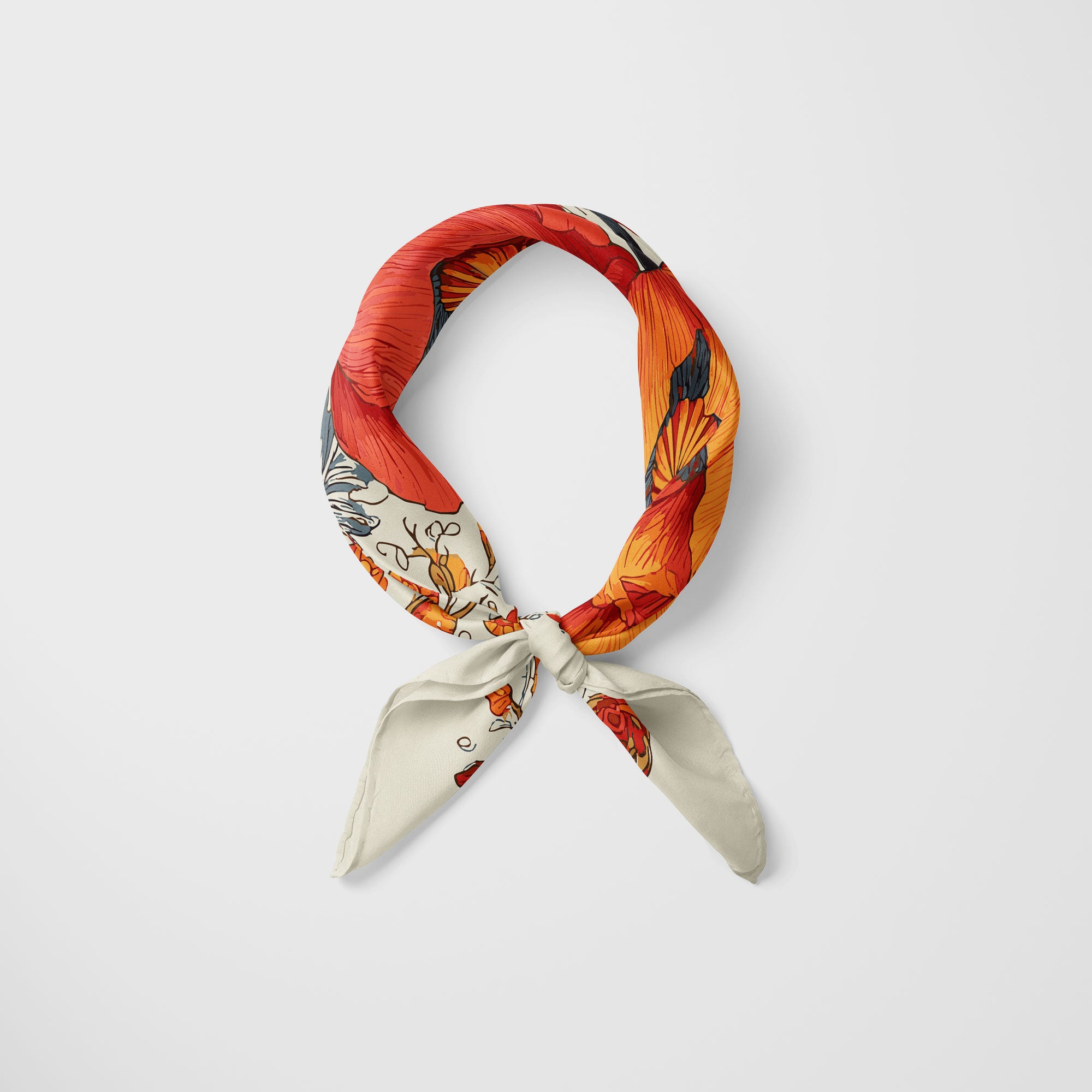 The Poppy Flower Scarf