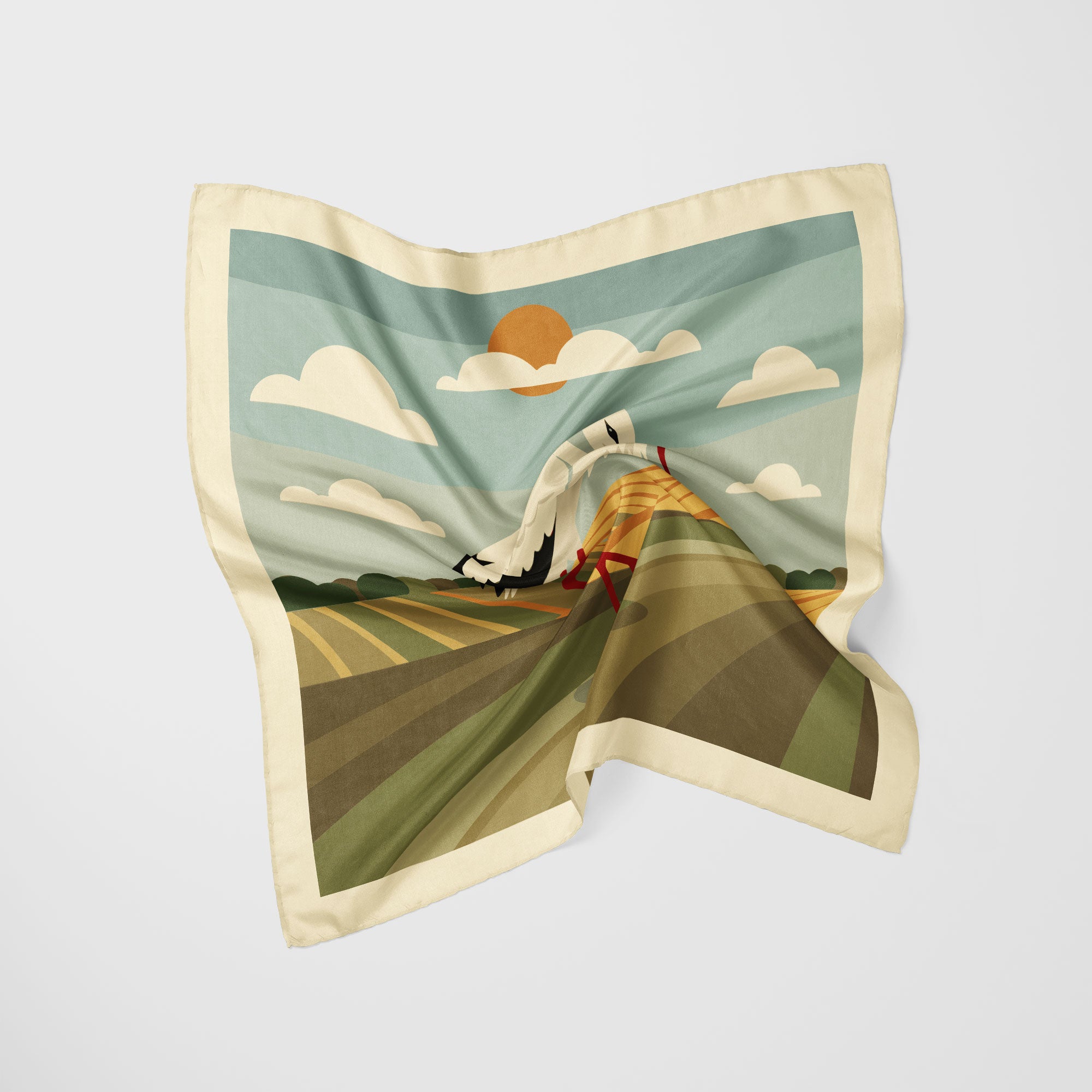 The White Stork Scarf