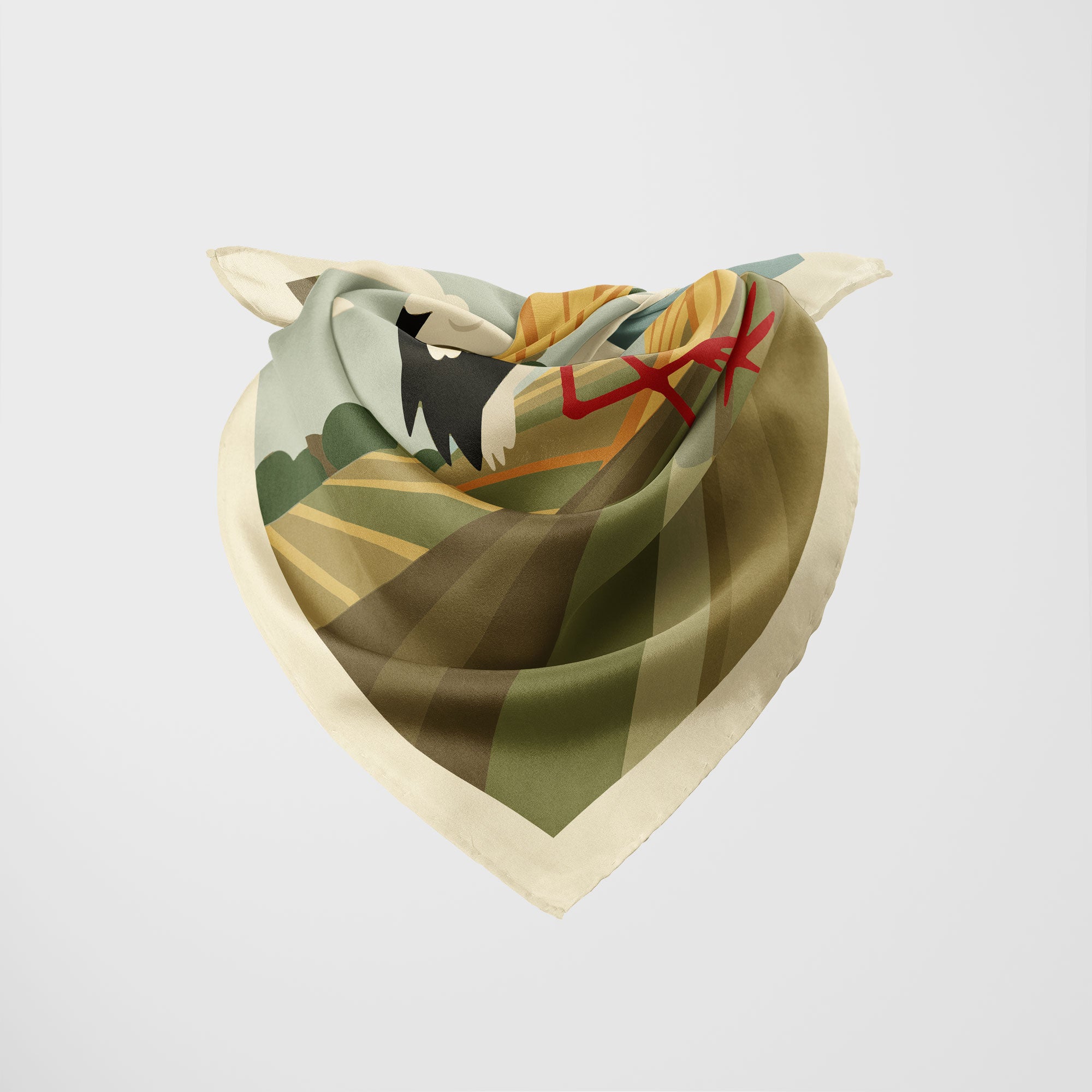 The White Stork Scarf
